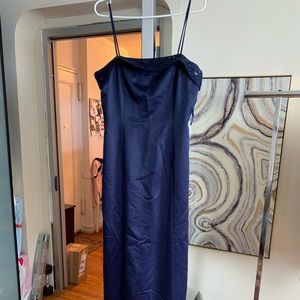 Jessica Sears night Neary blue ball gown